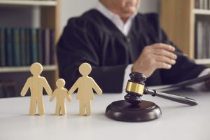 consequences divorce pension garde enfants